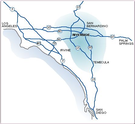 Inland Empire Map