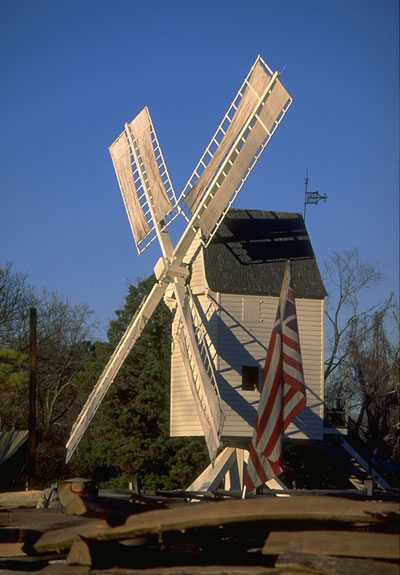 Windmill in Colonial Williamsburg